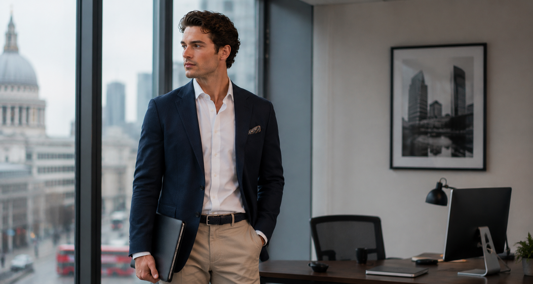 What Is the Best Colour Blazer for a Smart-Casual Office in London?