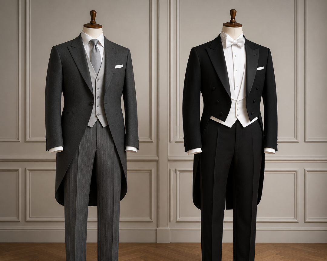 The Differences Between a Morning Coat and a Tailcoat for UK Formal Events