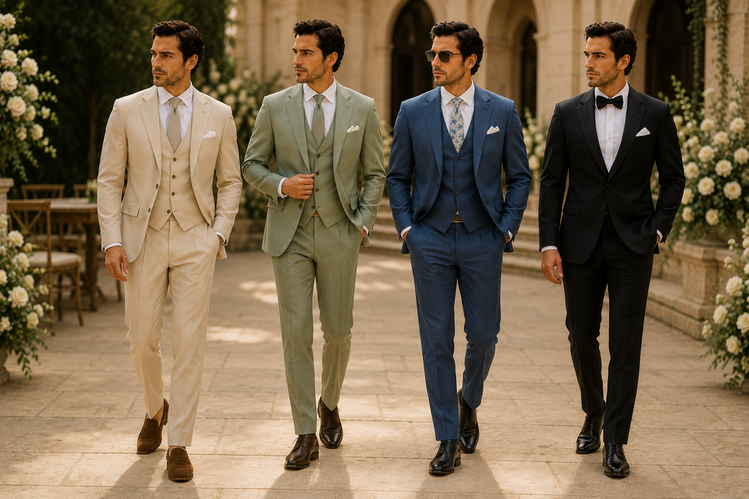 What Does 'Lounge Suit' Actually Mean? Wedding Dress Codes Explained