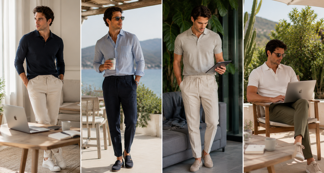 How to Build a Work From Anywhere Wardrobe with Smart Tailored Trousers