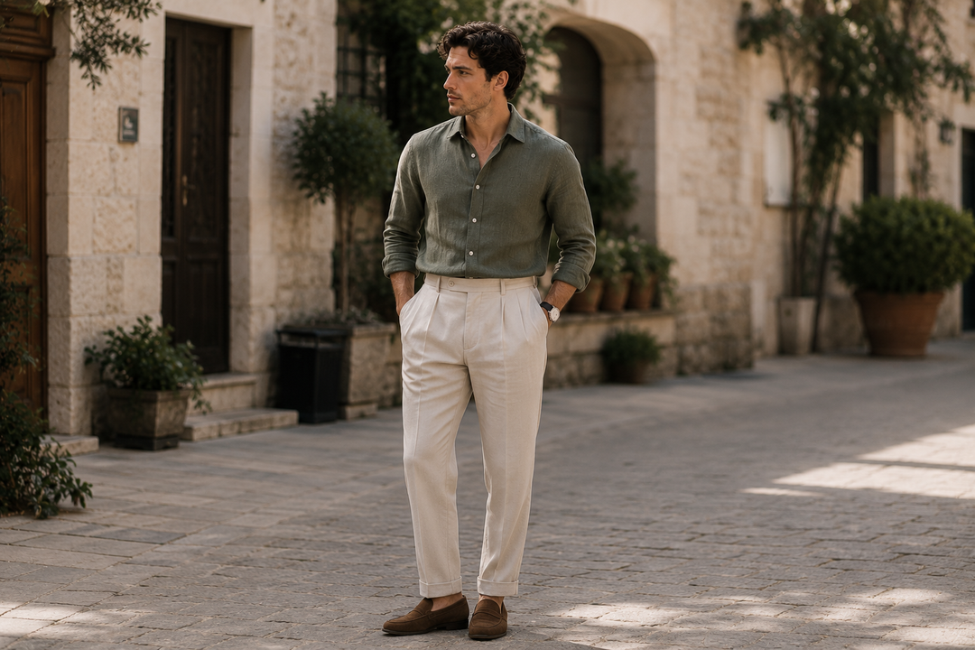 How to Style Pleated Trousers for a Modern, Non-Stuffy Look