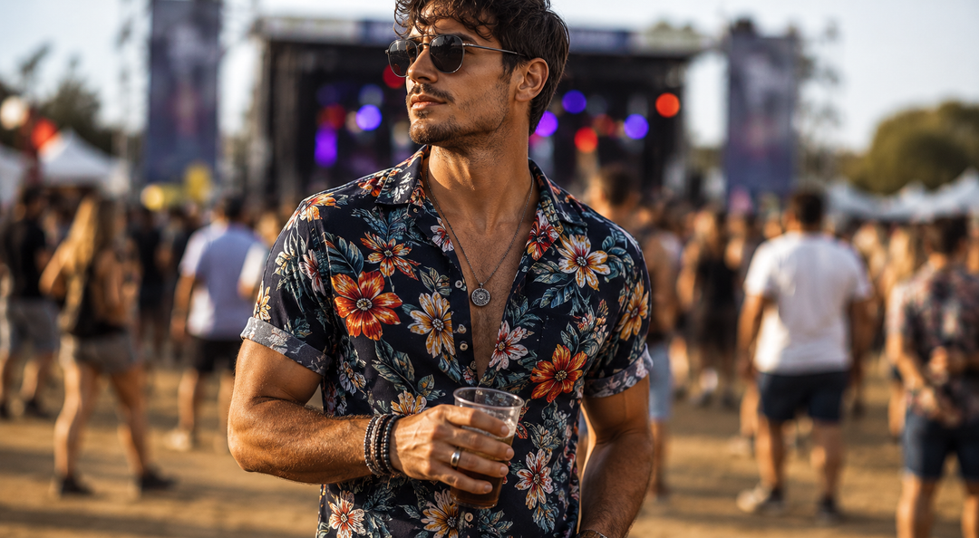 How to Style a Floral Shirt for a UK Summer Festival or Concert