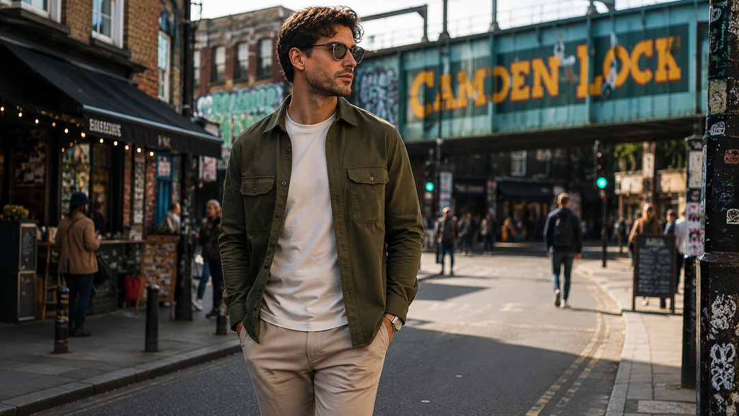 The 'Trying' Aesthetic: Camden Cool Meets London Smart-Casual for Men