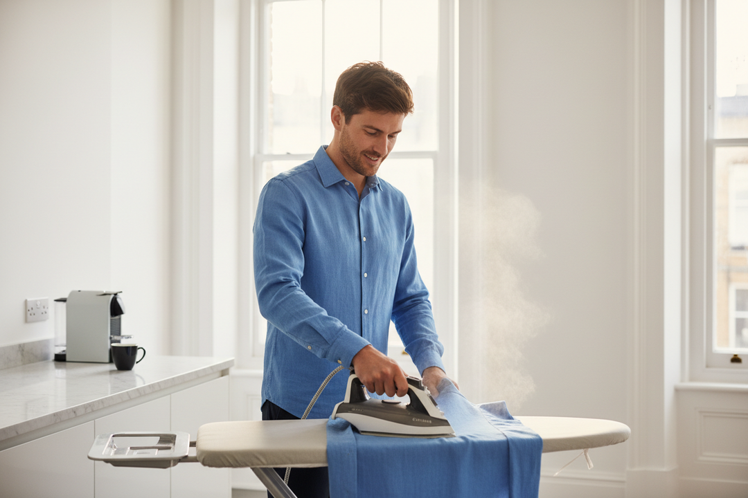 How to Iron a Linen Shirt Quickly When You're Running Late for Work