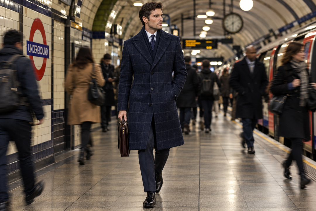 Men's Overcoats for British Winter Commutes