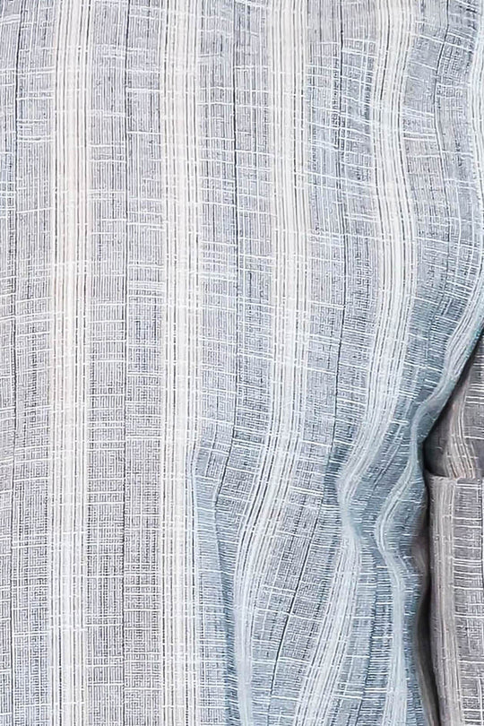 Men's Blue Slim Fit Striped Shirt | Wessi