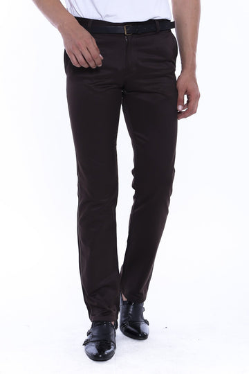 Cream Slim Fit Plain Canvas Pocket Trousers – Wessi