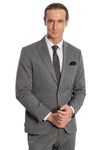 Men's Dark Grey Slim Fit 2-Piece Suit