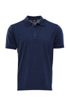 Slim Fit Navy Blue Polo Collar T-Shirt — Wessi