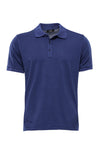 Slim Fit Sky Blue Polo Collar T-Shirt — Wessi