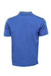 Men's Indigo Blue Slim Fit Polo Collar T-Shirt | Wessi