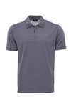 Slim Fit Grey Polo Collar T-Shirt — Wessi