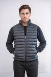 Black Reversible Slim Fit Quilted Gilet – Wessi
