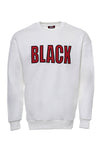Cream Slim Fit Printed Crew Neck Sweatshirt | Wessi