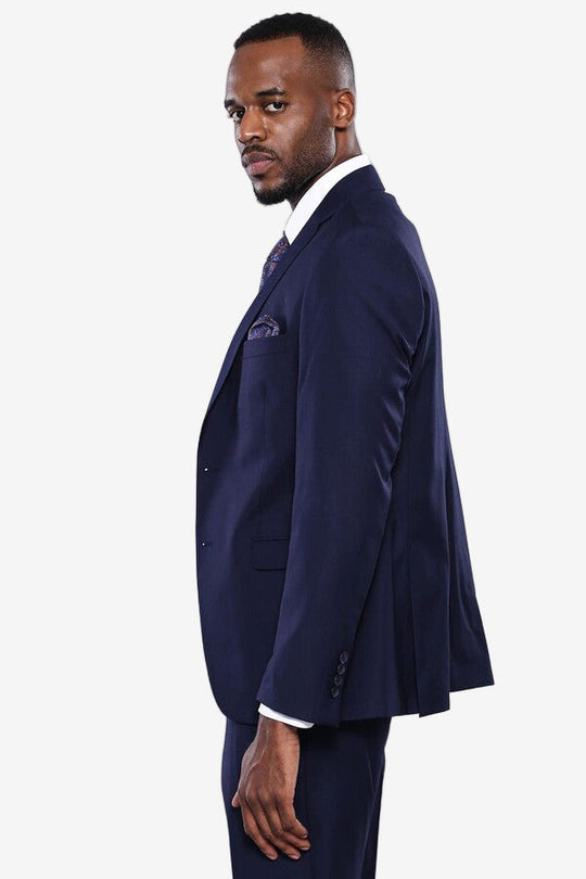 Men's Admiral Navy Classic 3-Piece Slim Fit Suit