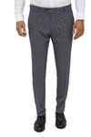 Black Slim Fit Patterned Trousers – Wessi